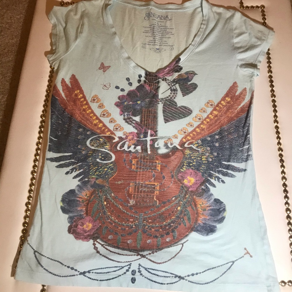 🍁Santana women’s Band Tee